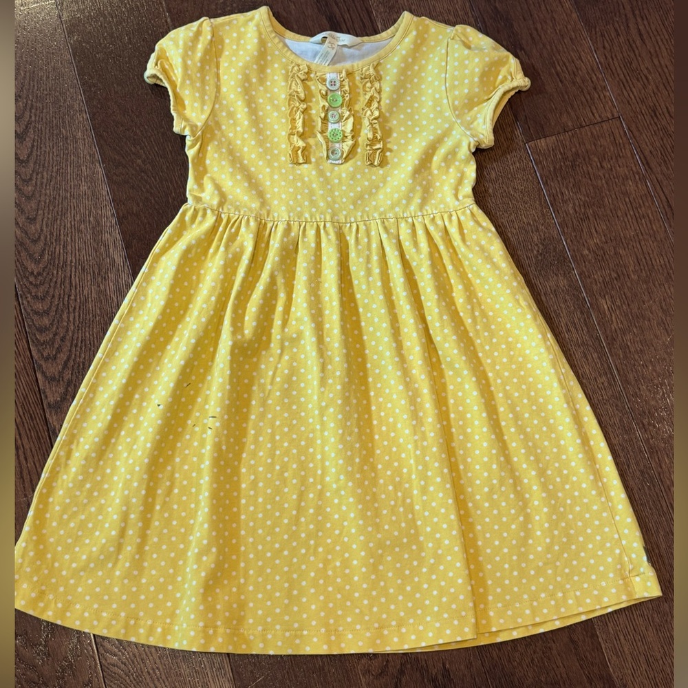 Matilda Jane yellow polka dot dress